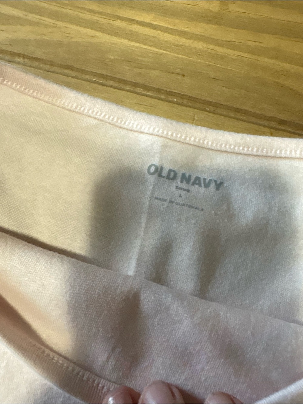 Women’s Light Pink Short Sleeve Tee - Old Navy - Picture 2 of 3